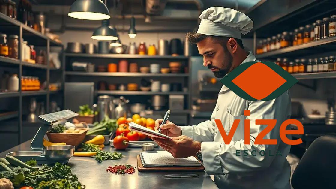 Como calcular o CMV dos pratos do cardápio