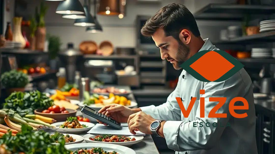 Margem de contribuição e lucro na gastronomia