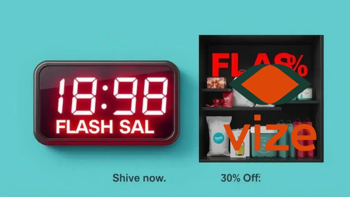 Criação de ofertas relâmpago com escassez