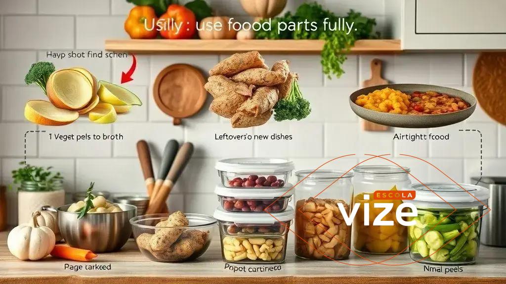 Dicas práticas para aproveitar alimentos integralmente
