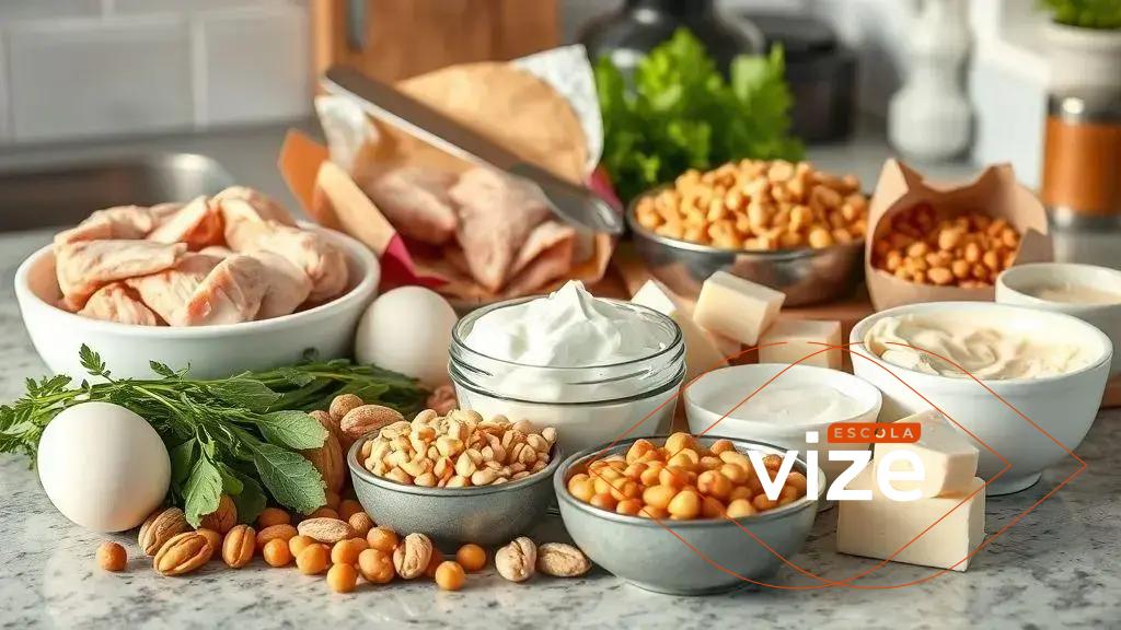 fontes práticas e acessíveis de proteínas