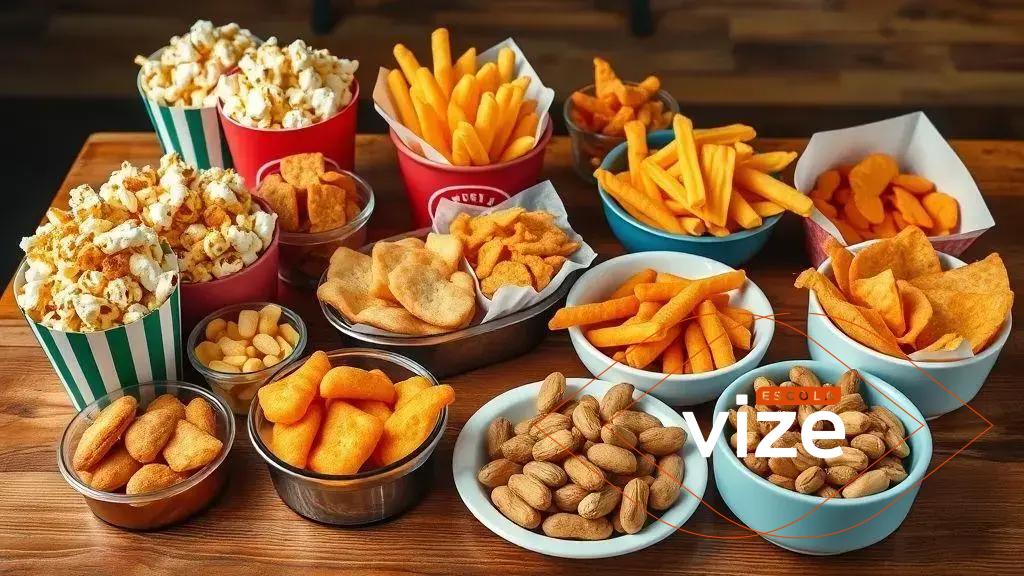 ideias de snacks salgados que fazem sucesso