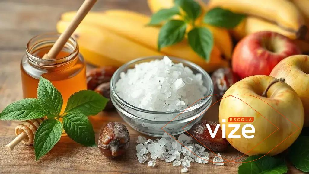 Ingredientes naturais que substituem o açúcar