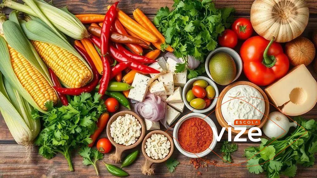 ingredientes tradicionais da comida mexicana