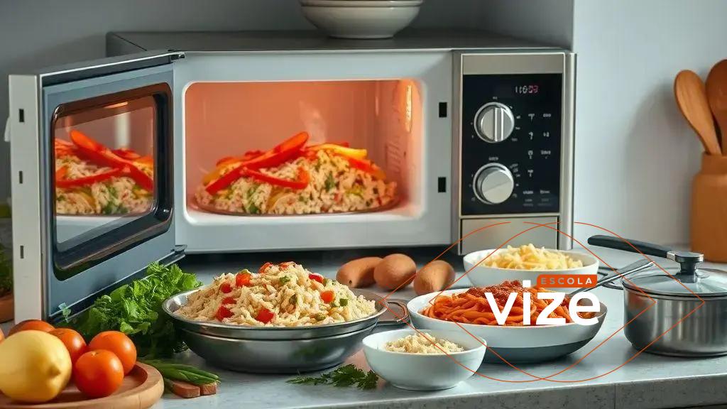 Pratos principais criativos feitos só no micro-ondas