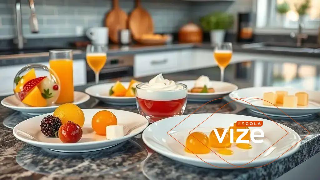 Receitas fáceis para aplicar a gastronomia molecular no dia a dia
