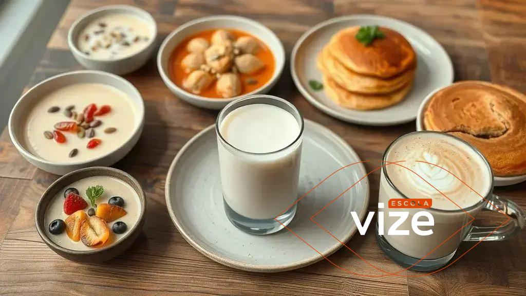 Receitas saborosas que usam leites vegetais na cozinha
