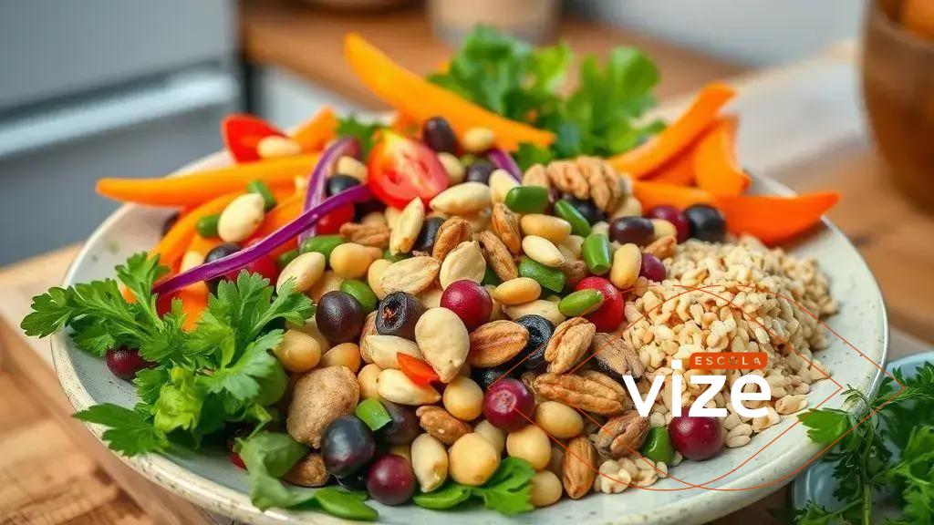 Refeições veganas ricas em ferro e proteína para turbinar sua saúde hoje