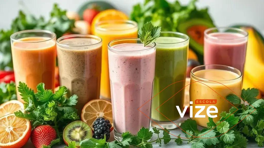 Smoothies funcionais para energia e imunidade: receitas que mudam seu dia