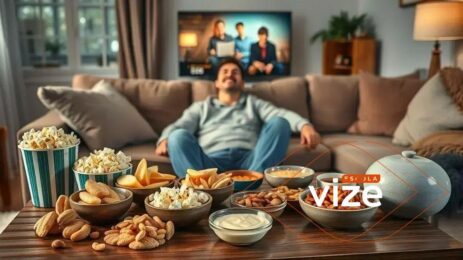 Snacks rápidos para maratonar séries: opções deliciosas e práticas para a sua maratona