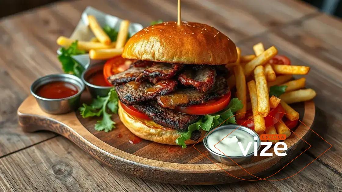 Sugestões de acompanhamentos e molhos para valorizar o prato